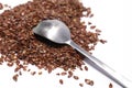 Flaxseed Linseed crushed Royalty Free Stock Photo
