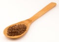 Flaxseeds in Spoon