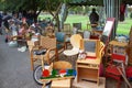 Flea market in Bonn Royalty Free Stock Photo