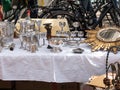 Flea market details Royalty Free Stock Photo