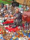 Flea market Mauerpark, Berlin Royalty Free Stock Photo