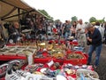 Flea market Mauerpark, Berlin Royalty Free Stock Photo