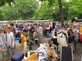 Flea market Mauerpark, Berlin Royalty Free Stock Photo