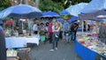 Flea market in mexican city of Puebla