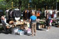 Flea market in Molson park