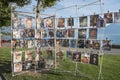 Flea market in Montreux, Switzerland