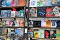 Flea market in old Havana, books about Che and Fidel Royalty Free Stock Photo