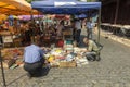 Flea market in Shanghai, China Royalty Free Stock Photo