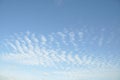 Fleecy clouds Royalty Free Stock Photo