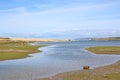 Fleet Basin and Chesil Bank, Dorset Royalty Free Stock Photo