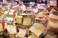 A fleeting glance at local Italian cheesemonger's goat & ewe cheeses, & some cow