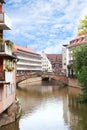 Fleisch Bridge in Nuremberg, Germany