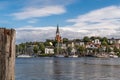 Flensburg - beautiful city in the north of Germany close to the danish border Royalty Free Stock Photo