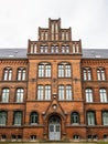 Flensburg, Germany - May 27, 2021: Hans-Christian-Haus on top of the Museum hill in Flensburg, Germany Royalty Free Stock Photo