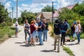 Fletcher Yeung, Camera Operators for ABC News at Nikopol, Ukraine - July 10, 2023