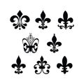 Fleur de lis Royalty Free Stock Photo