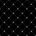 Fleur de lis black dark seamless pattern background