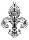 Fleur De Lis Graphic Design Element