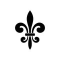 Fleur de lis icon, Fleur-de-lis sign, Fleur de lis logo