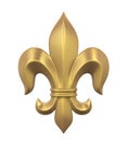 Fleur-de-lis Isolated