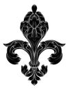 Fleur De Lis Lily Lys Flower Royal Heraldic Symbol