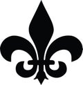 Fleur De Lis Royal Symbol Classic Medieval Vector