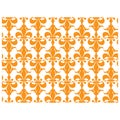 Fleur de lis simple fashion fabric print