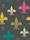 Fleur de lys Royalty Free Stock Photo