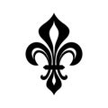 Fleur-de-lys (Flower de luce), Royal heraldic Lily.