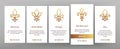 Fleur De Lys, Royalty Linear Vector Onboarding Royalty Free Stock Photo