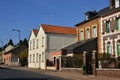 Fleury sur Andelle, France - march 15 2016 :  village Royalty Free Stock Photo