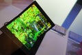 Flexible amoled display smartphone