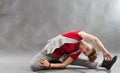 Flexible Breakdancer Royalty Free Stock Photo