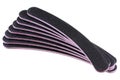 Flexible Emery board used in manicures and pedicur