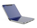 Flexible foldable smartphone concept - New modern technology