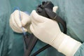 Flexible medical endoscope Royalty Free Stock Photo