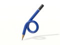Flexible pencil Royalty Free Stock Photo