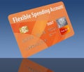 Flexible Spending Account FSA debit card.