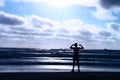 Flexing at the Beach