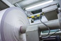 Flexography Roll Material Printed Sheets Cylinder Production Ind Royalty Free Stock Photo