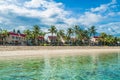 Flick and flac beach, Mauritius Royalty Free Stock Photo