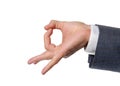 Flick it hand sign Royalty Free Stock Photo