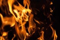 Flickering Flames Royalty Free Stock Photo