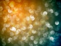 Flickering Lights | Christmas Background Royalty Free Stock Photo