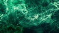 Flickering tongues of emerald green fire weaving and intertwining with a sense of fluidity and constant change Royalty Free Stock Photo