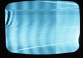 flickering tv screen Royalty Free Stock Photo