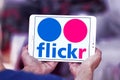 Flickr logo Royalty Free Stock Photo