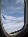 Fligh with Garuda Indonesia Royalty Free Stock Photo