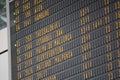 Flight board on the airport - great for topics like traveling, aviation etc.