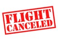 FLIGHT CANCELED Rubber Stamp